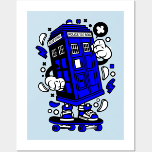 Police box Posters and Art